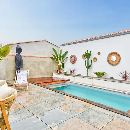 Piscine Chauffee - Maison 6 Adultes 2 Enfants Nyaraló *